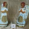 65. Two Mexican Clay Angels ($30 Value - Bid $__)