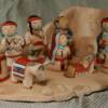 87. Pueblo Clay Creche ($75 Value - Bid $25-ce)