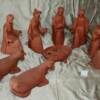 7. TERRA COTTA CRECHE ($75 Value - Bid $40-sa)