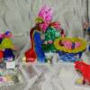 35. Old Mexico Tin Creche ($60 Value - Bid $__)