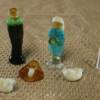 68. SFRRV Russian Blown Glass Miniature Creche ($25 Value - Bid $15-lf)